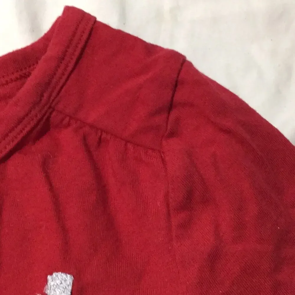Baby gap reindeer T-shirt red worn once 3t